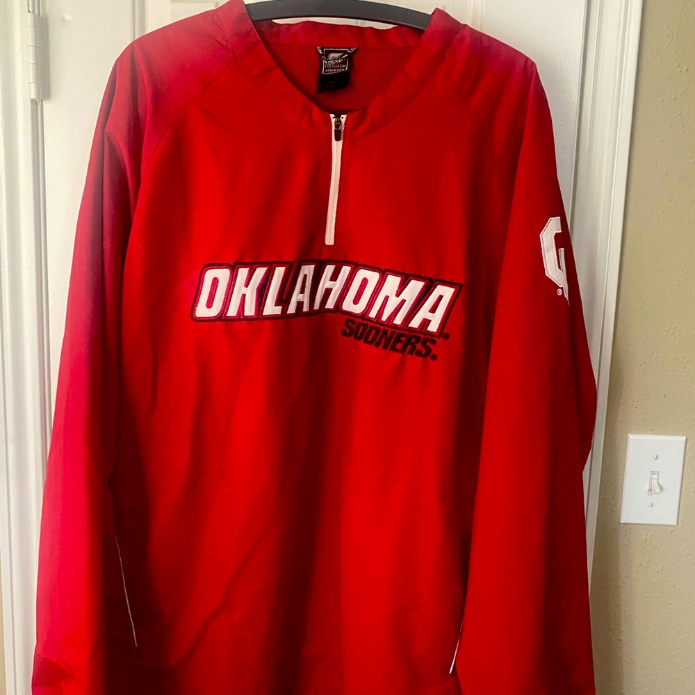 University of Oklahoma pullover jacket size XXL